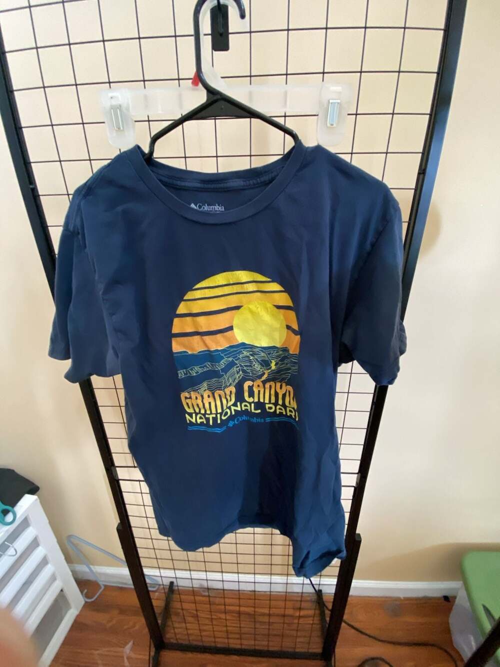 Columbia Grand Canyon National Park Graphic T-Shirt Size L Blue
